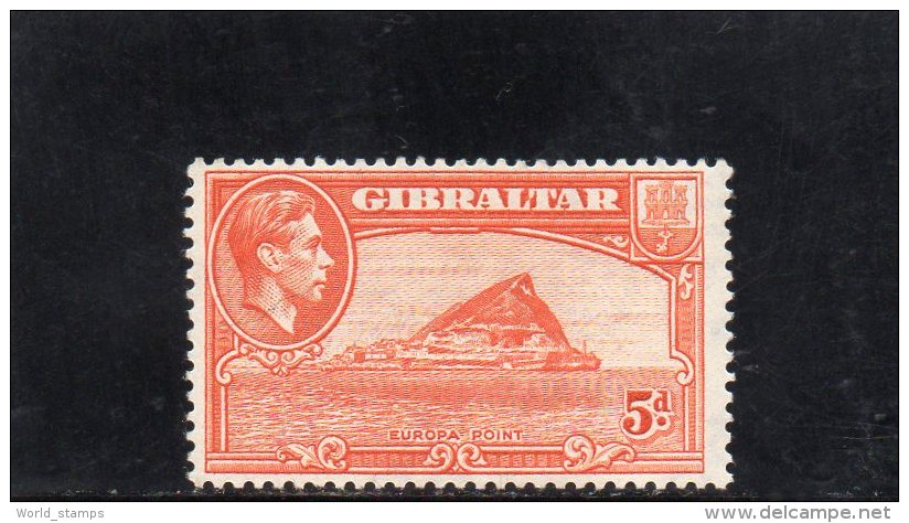 GIBRALTAR 1938-47 * DENT 13 - Gibraltar