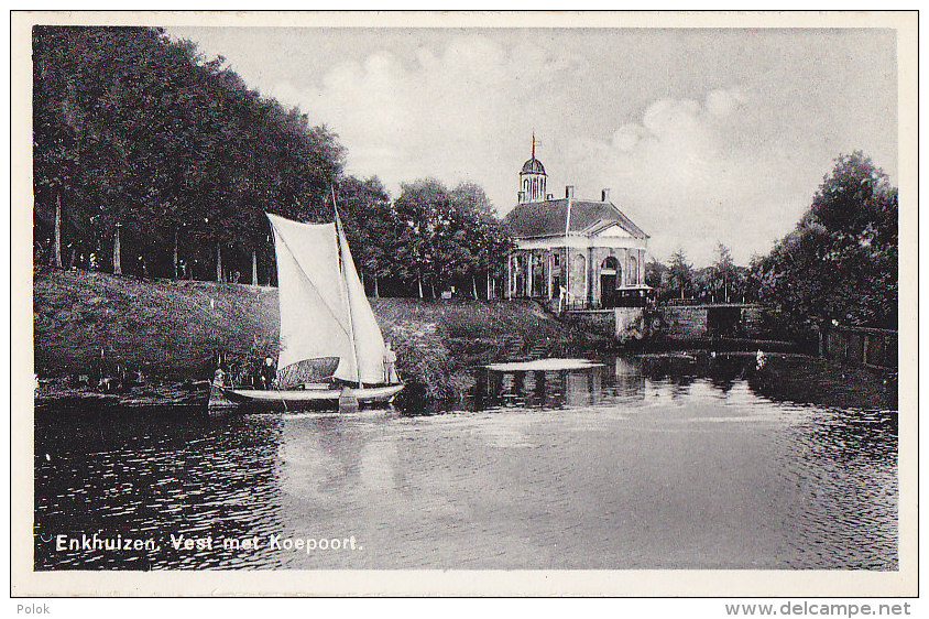 Bd - Cpa Hollande - Enkhuizen - Vest Met Koepoort - Enkhuizen