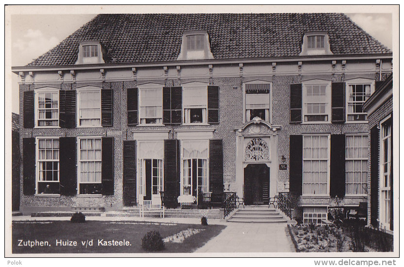 Bd - Cpa Hollande - Zutphen - Huise V/d Kasteele - Zutphen