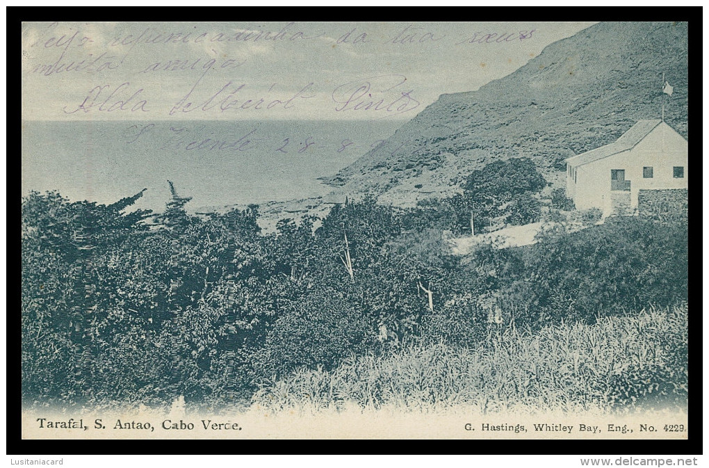 SANTO ANTÃO - TARAFAL ( Ed. G. Hastings, Whitley Bay Nº 4229)   Carte Postale - Cap Vert