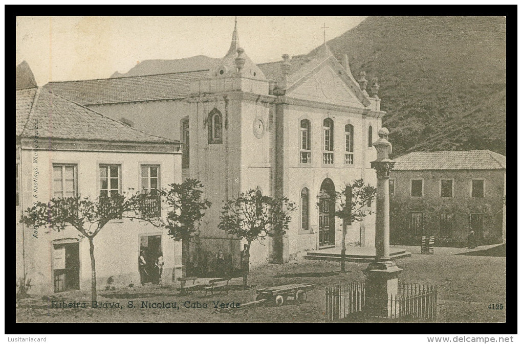 S. NICOLAU - RIBEIRA BRAVA  ( Ed. Auty Series & Hastings Nº 4125)  Carte Postale - Cap Vert