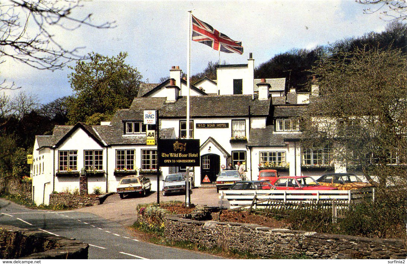 CUMBRIA - WINDERMERE - THE WILD BOAR HOTEL - 3 DIFFERENT CARDS  Cu1118/20 - Other & Unclassified