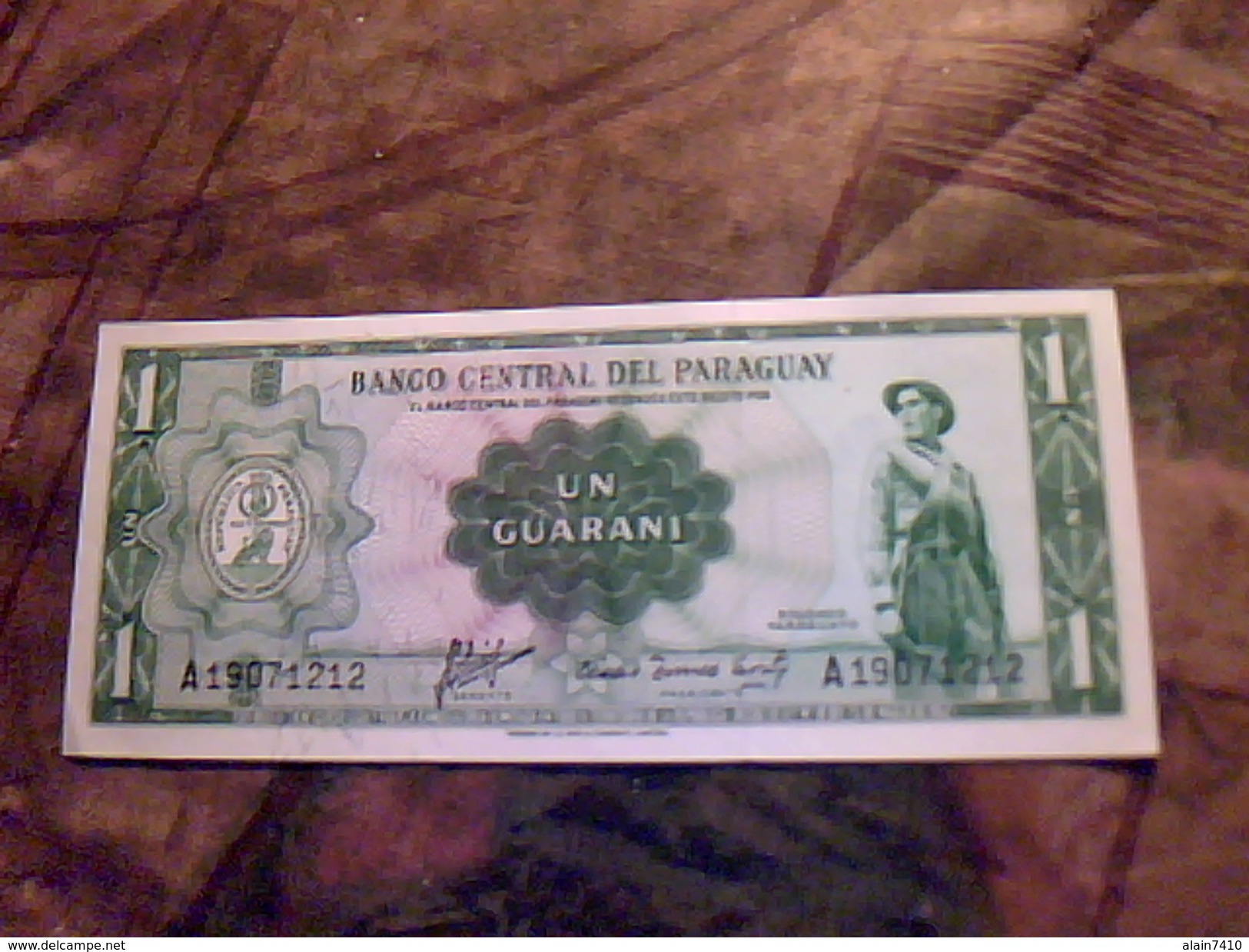 Billet De Banque Du Paraguay De 1 Guarani Neuf TTBE - Paraguay