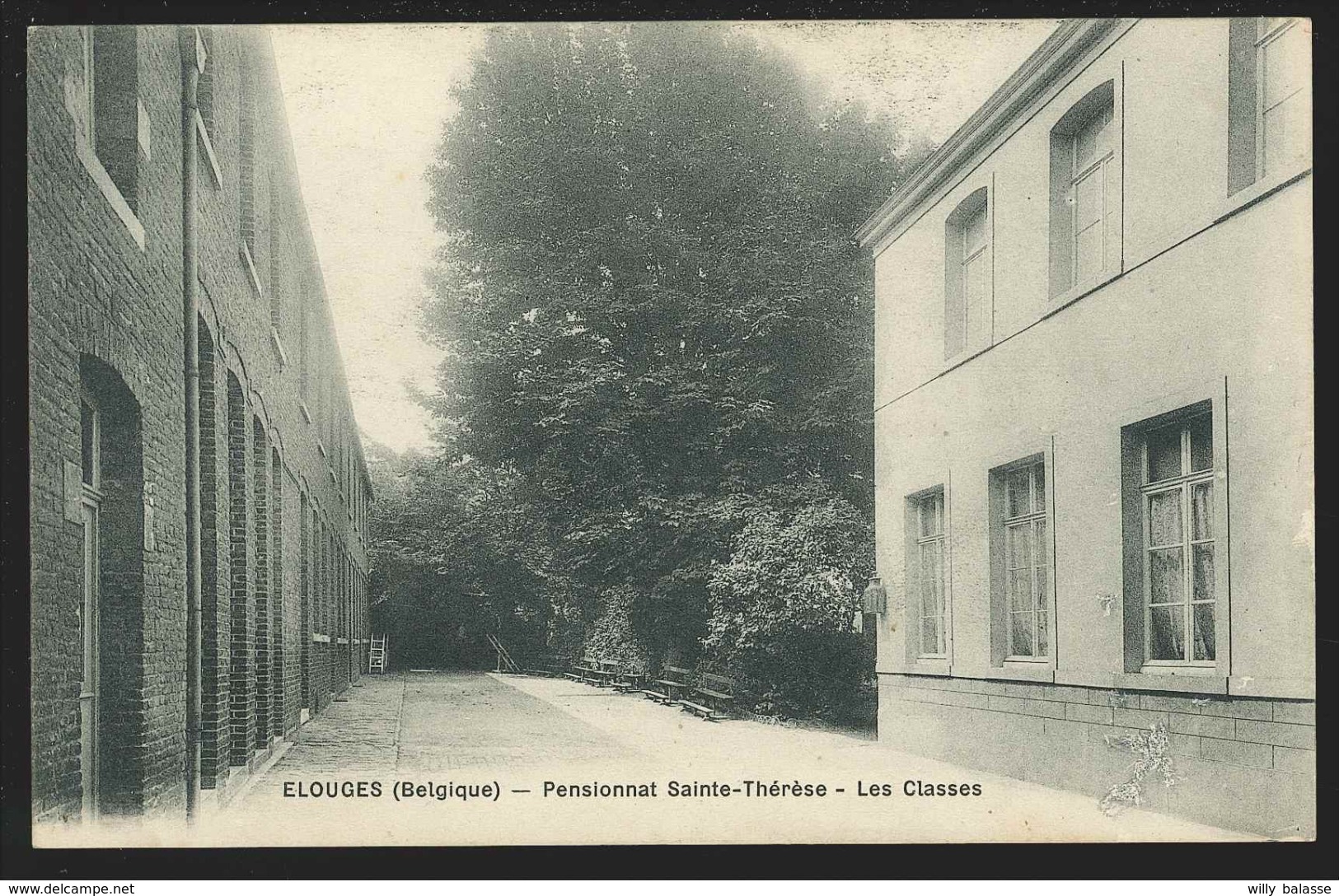 +++ CPA - ELOUGES - Pensionnat Ste Thérèse - Les Classes  // - Dour