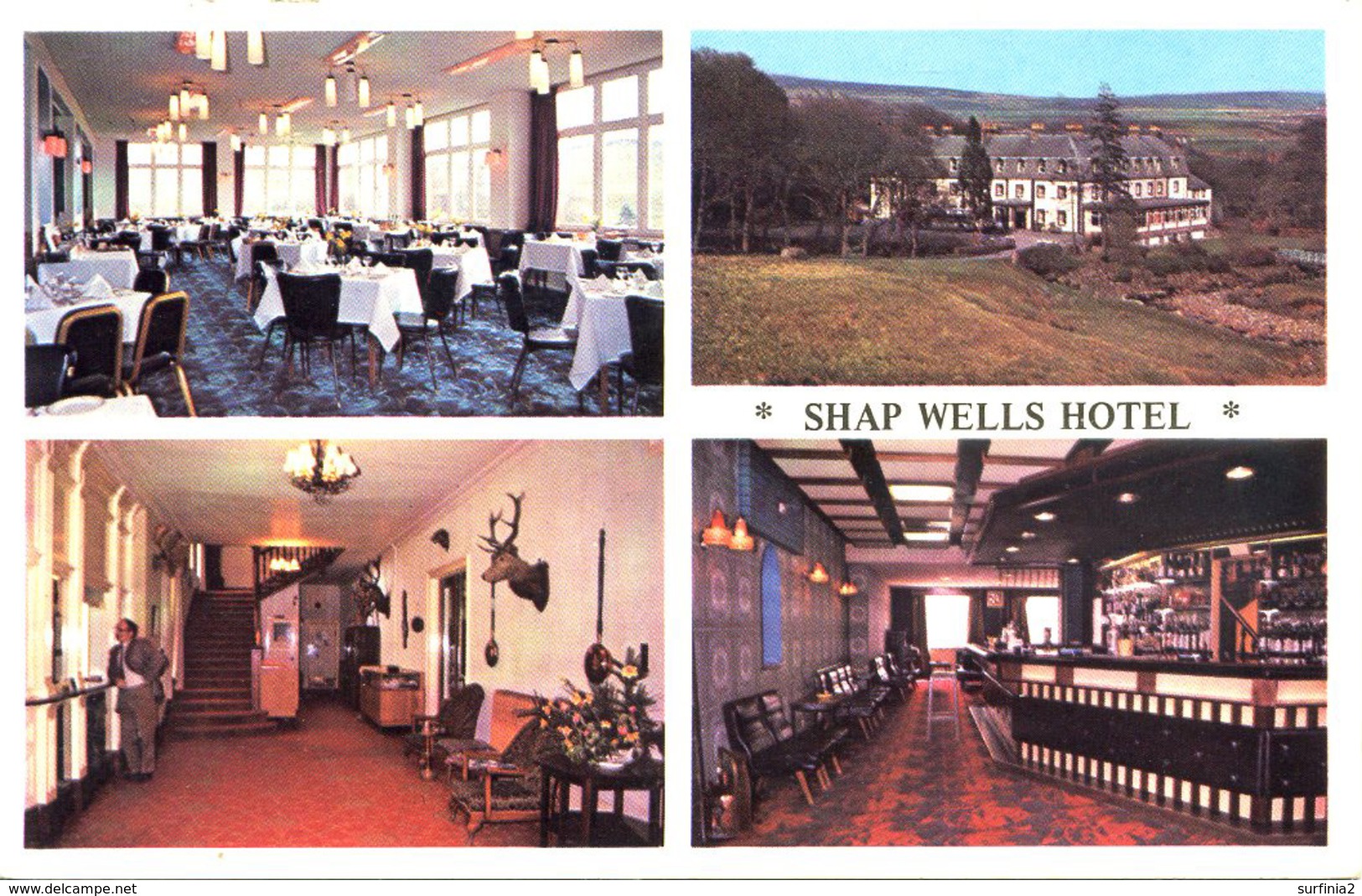 CUMBRIA - SHAP WELLS HOTEL - 4 DIFFERENT CARDS  Cu1140/43 - Other & Unclassified