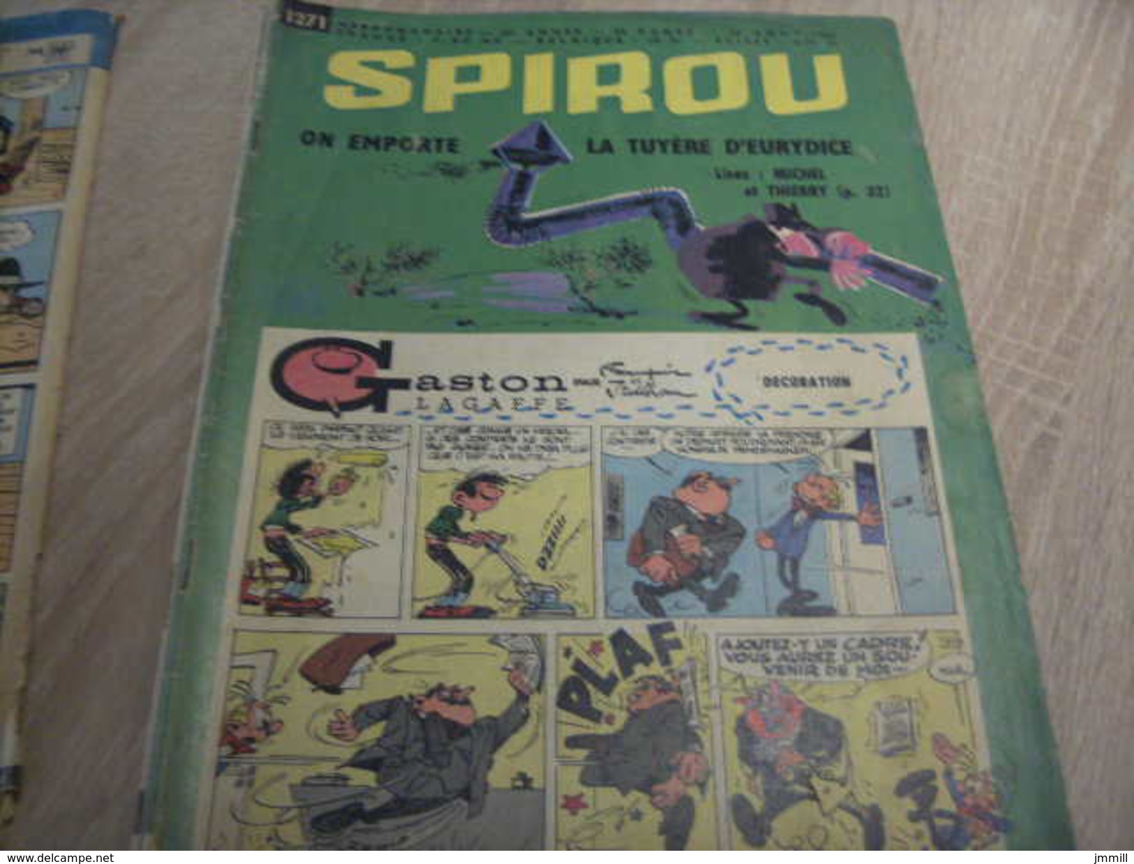 Mes Ref Spirou 10 : Le Journal De Spirou Année 1962 : N° 1271 - Spirou Magazine