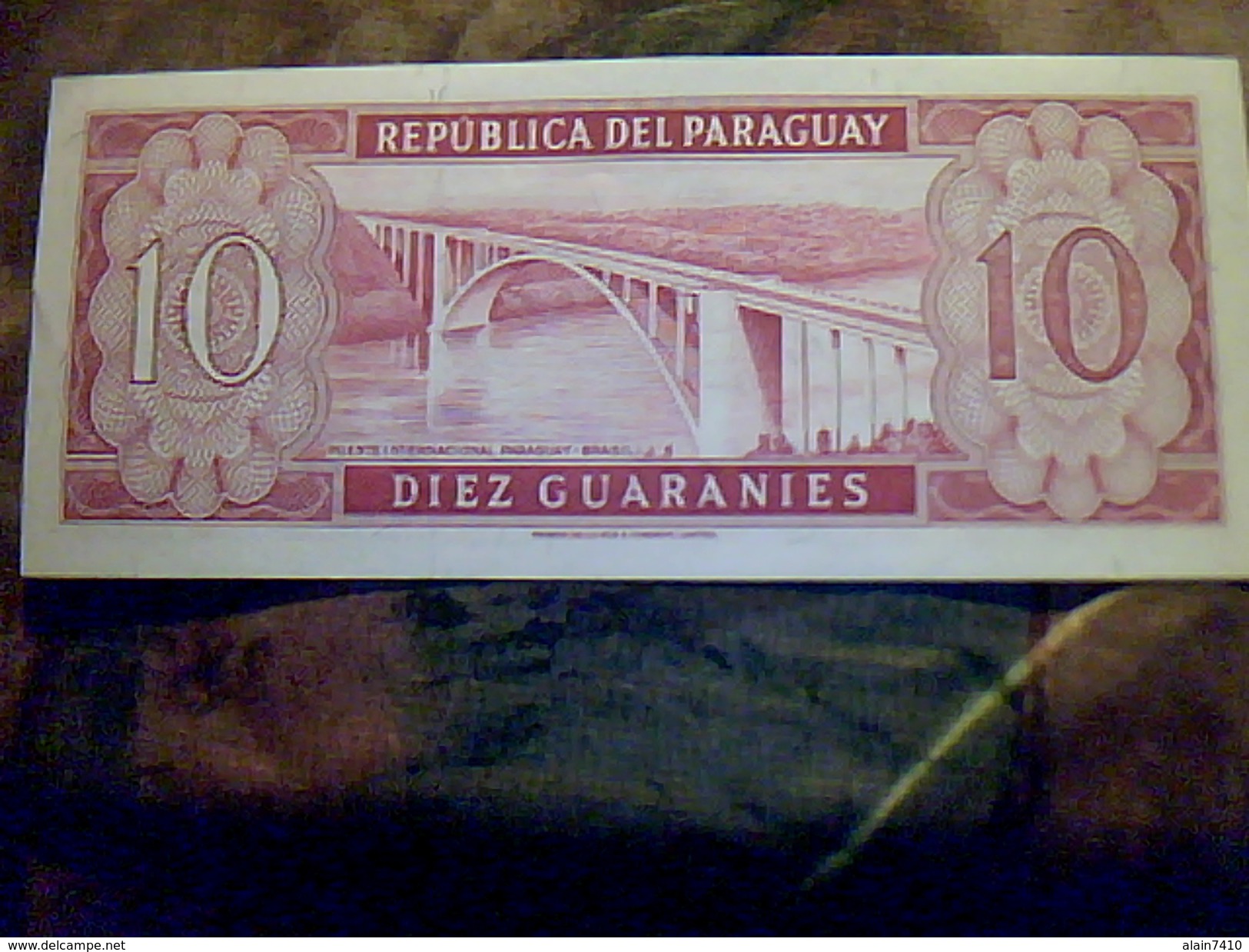 Billet De Banque Du Paraguay De 10 Guaranies NEUF TBE - Paraguay