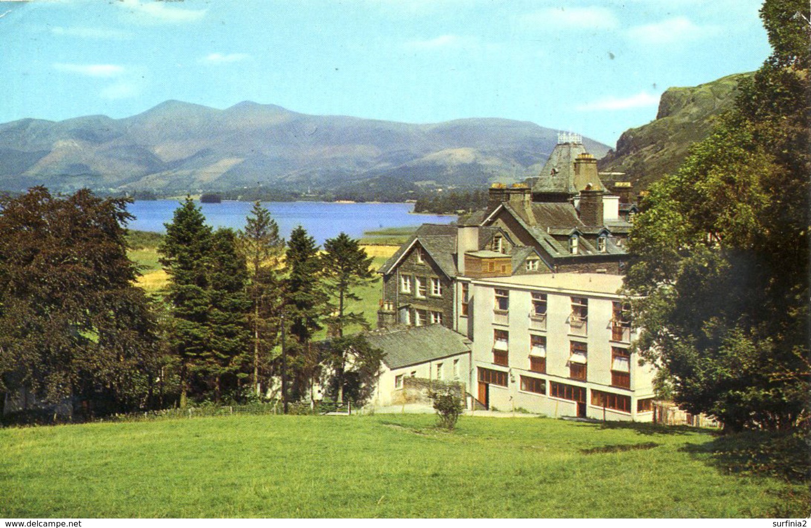 CUMBRIA - BORROWDALE - LODORE SWISS HOTEL - 2 DIFFERENT CARDS  Cu1161/62 - Borrowdale