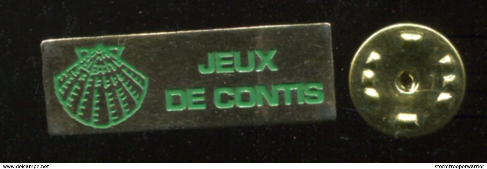 Pin´s - JEUX DE CONTIS Coquille St Jaques - Altri & Non Classificati