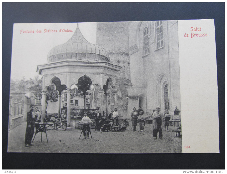 AK BROUSSE Fontaine Bursa Ca.1900 /// D*21350 - Türkei