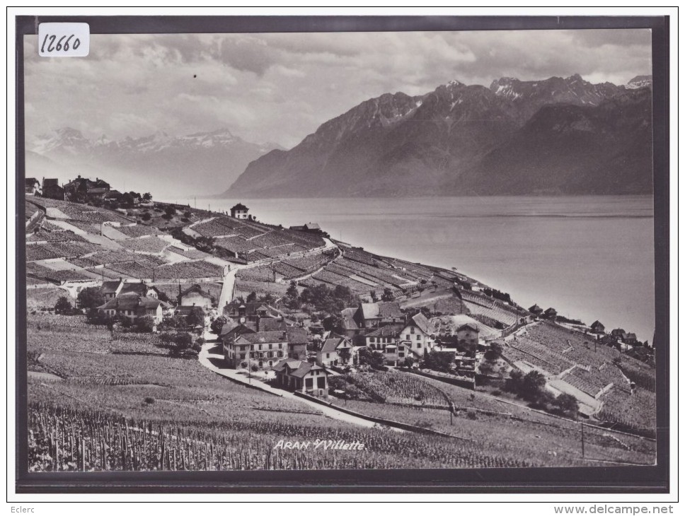 FORMAT 10x15 Cm - DISTRICT DE LAVAUX - ARAN VILLETTE - CARTE NEUVE NON ECRITE - TB - Villette