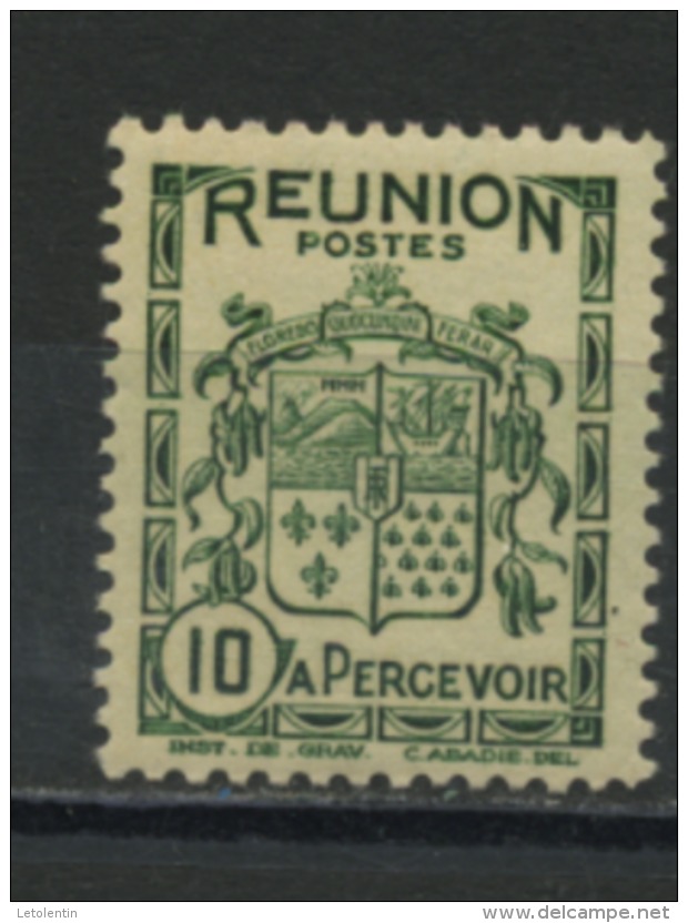 REUNION: - N° Yvert  T17 ** - Timbres-taxe