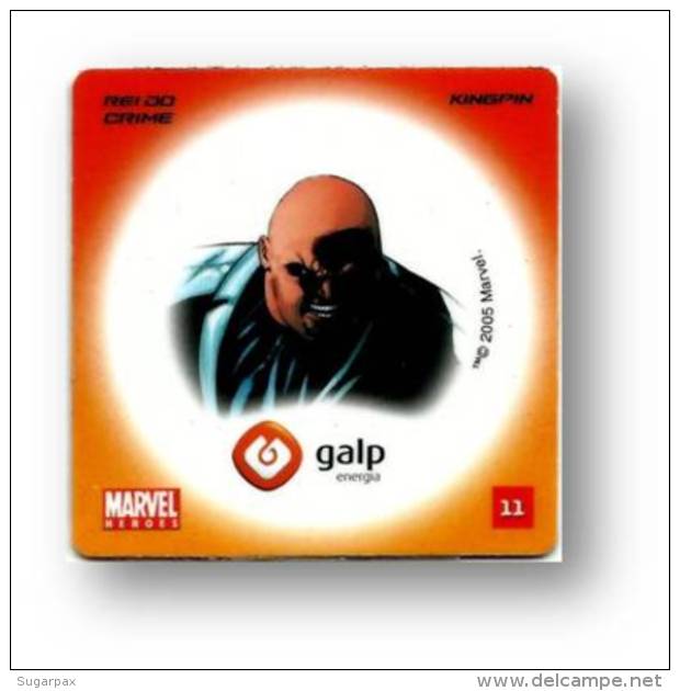 MARVEL HEROES - REI DO CRIME - KINGPIN - GALP ENERGIA N.º 11 - PORTUGAL - Marvel Heroes