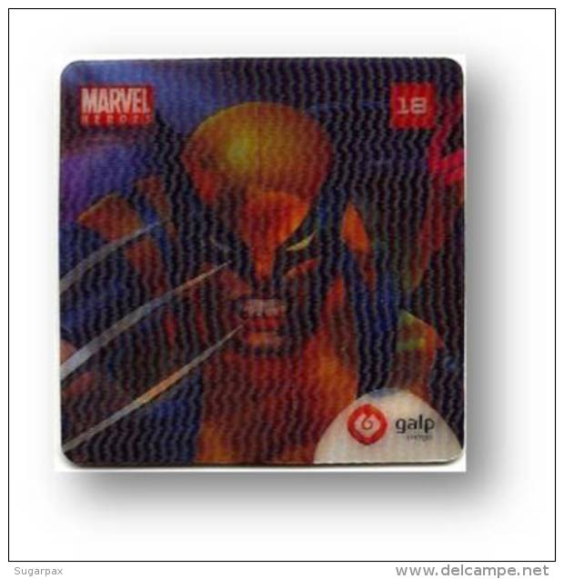 MARVEL HEROES - WOLVERINE - LOBEZNO - GALP ENERGIA N.º 18 - PORTUGAL - Marvel Heroes