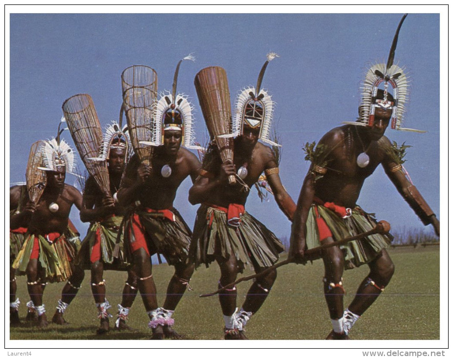 (4000) Australia - Native Australian Dancers Torres Strait Islands - Aborigines