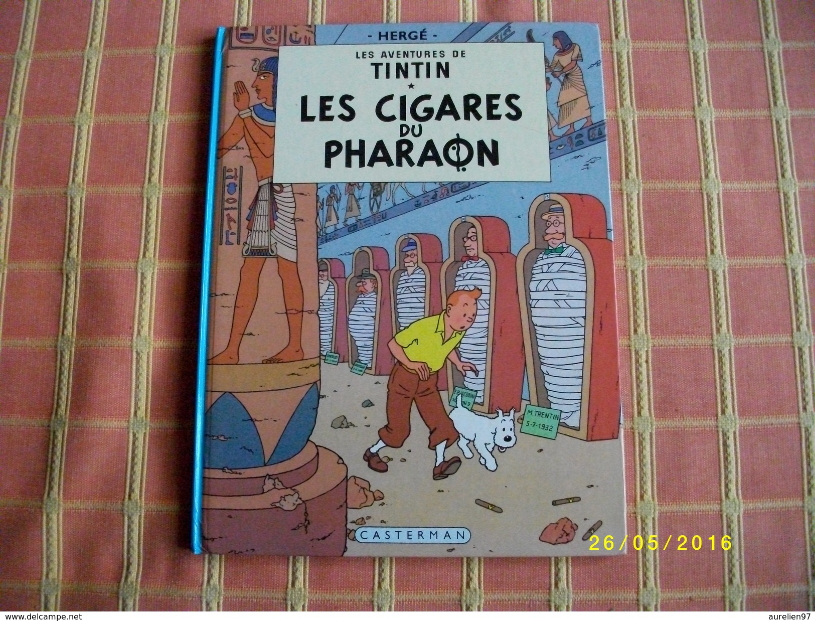 TINTIN Les Cigares Du Pharaon 1966 TBE - Hergé