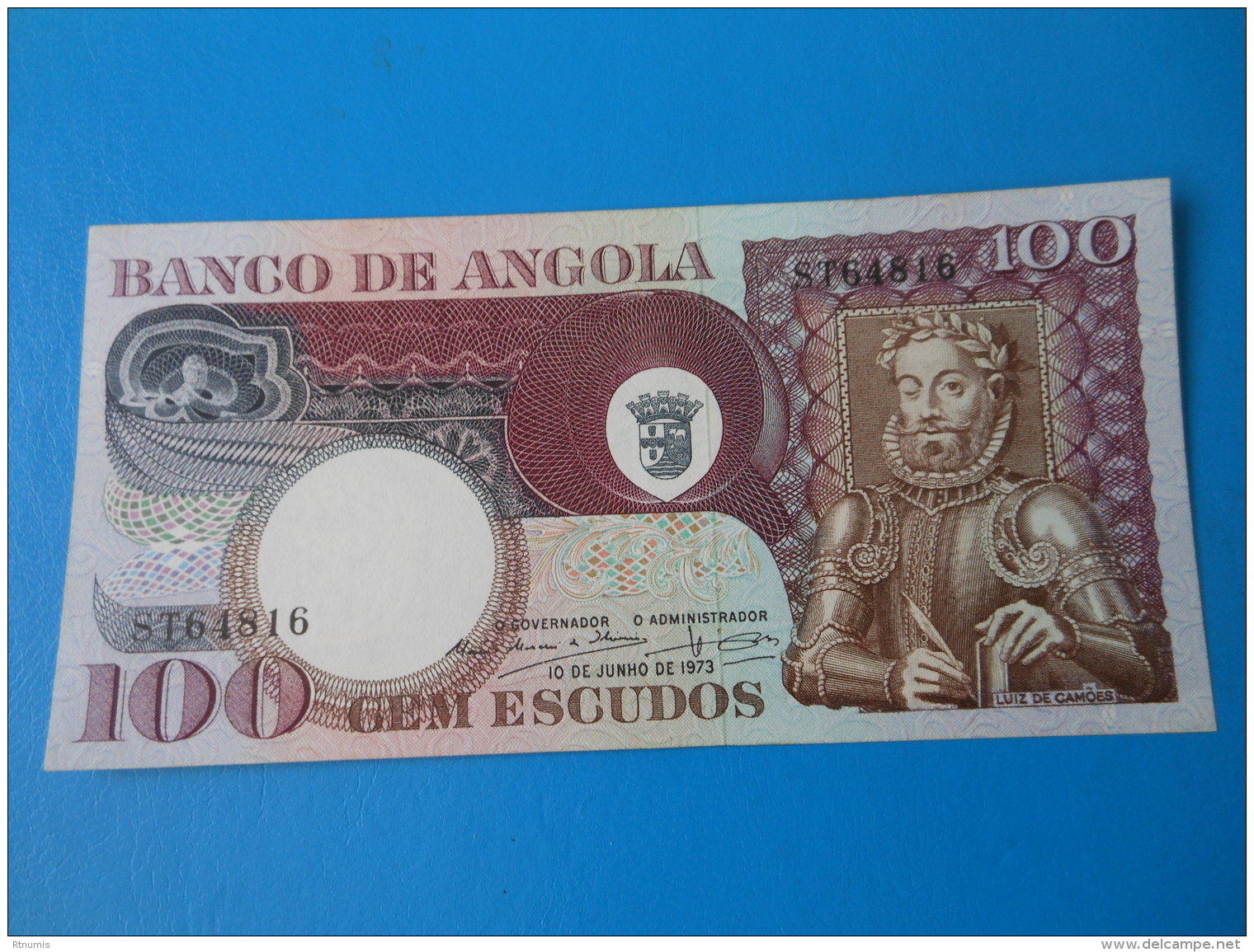 Angola 100 Escudos 1973 P.106 UNC - Angola