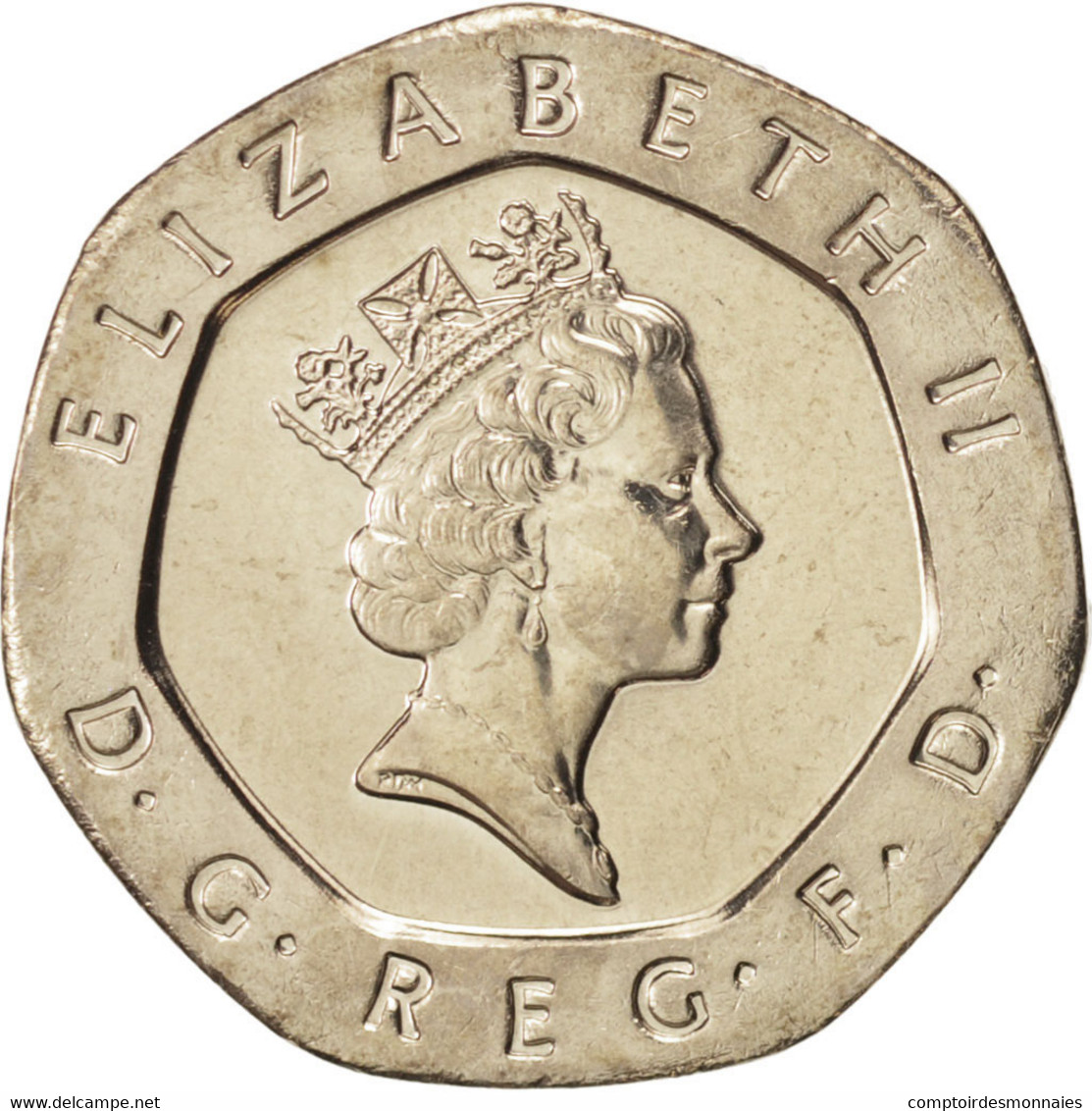 Monnaie, Grande-Bretagne, Elizabeth II, 20 Pence, 1997, SPL+, Copper-nickel - 20 Pence