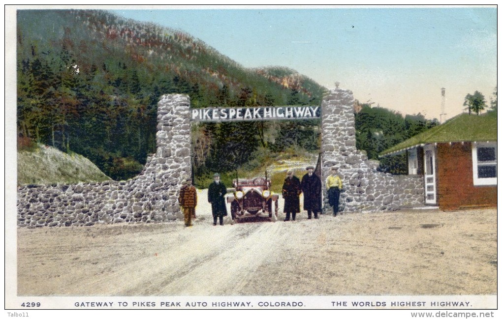 Gateway To Pikes Peak Auto Highway - Colorado - Andere & Zonder Classificatie