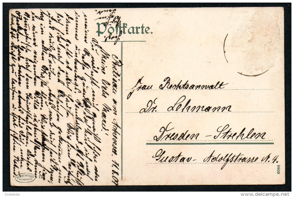 6773 - Alte Ansichtskarte - Pertisau Achensee - Gel. O. Marke - Robert Warger 18 - Pertisau