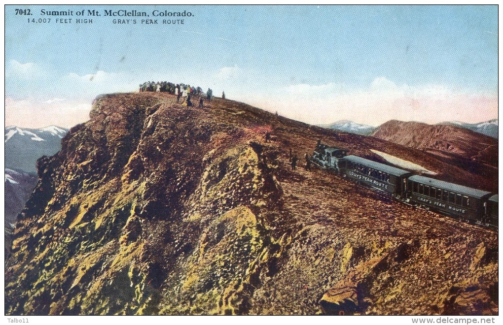 Summit Of Mt Mcclellan - Colorado - Gray's Peak Route - Andere & Zonder Classificatie