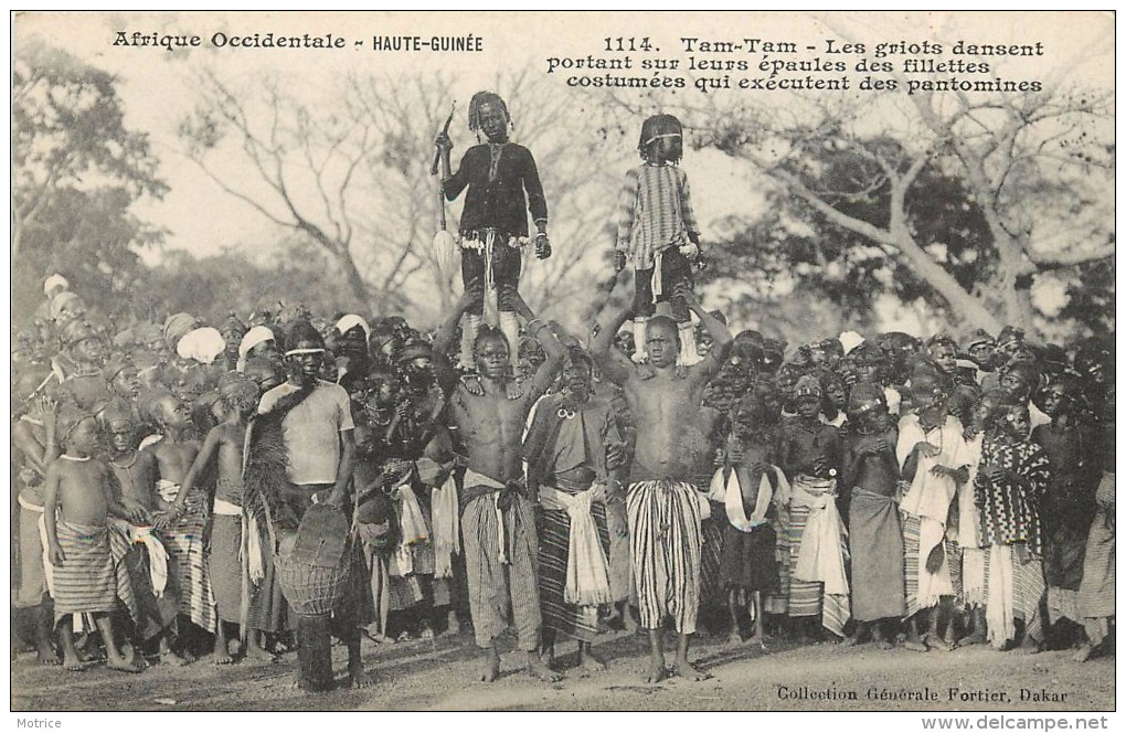 HAUTE GUINÉE - TAm-Tam,les Griots Dansent..... - Guinée