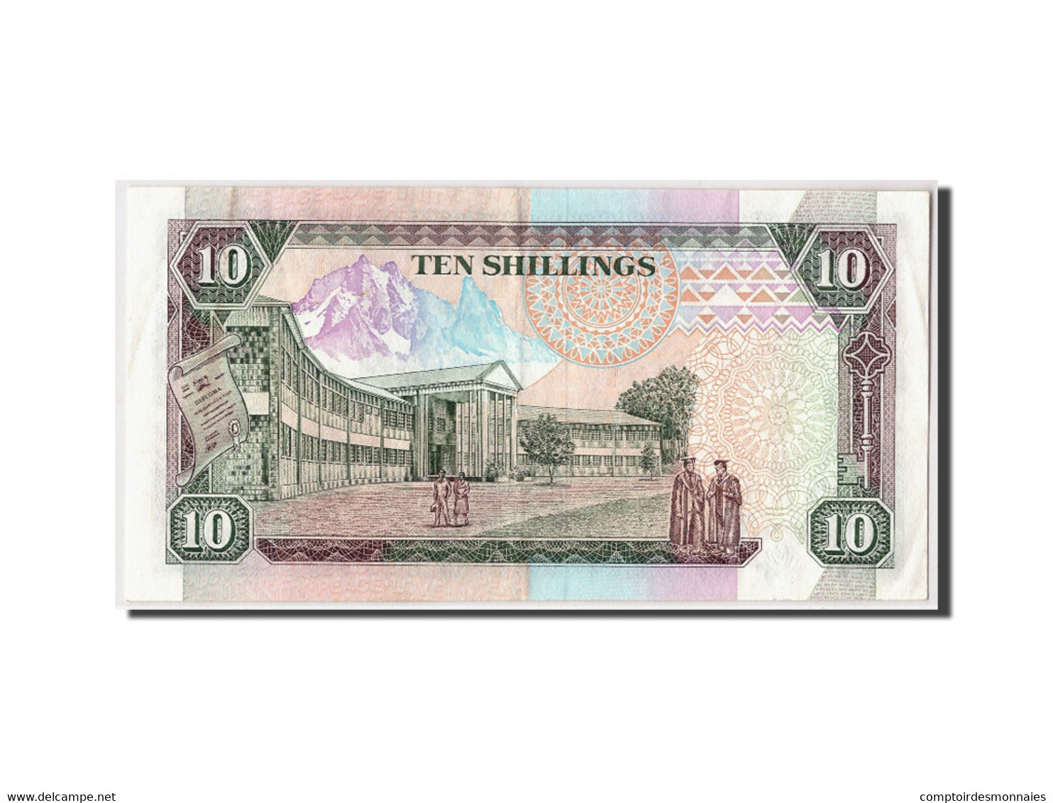 Billet, Kenya, 10 Shillings, 1993, 1993-07-01, KM:24e, TTB - Kenia