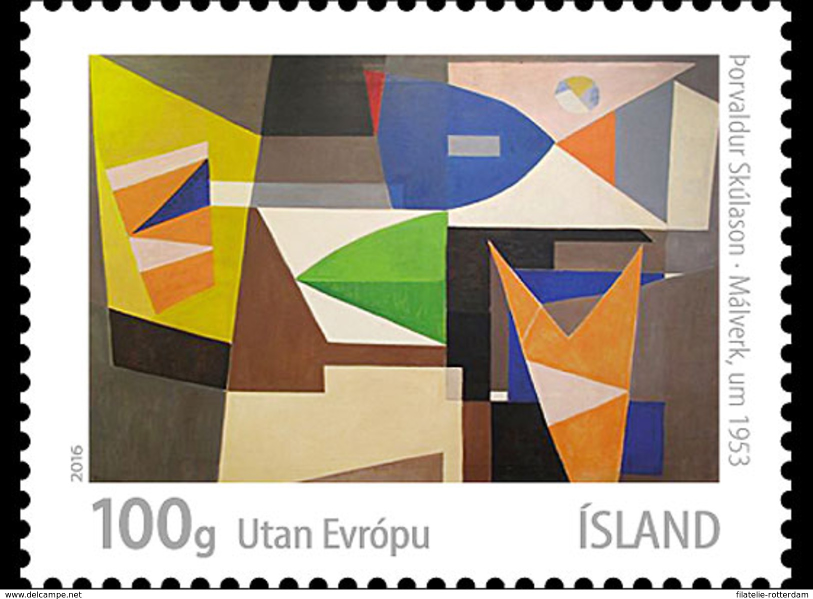 IJsland / Iceland - Postfris / MNH - Complete Set IJslandse Kunst 2016 - Neufs