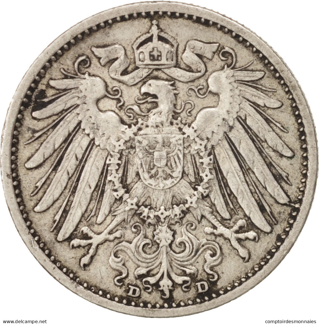 Monnaie, GERMANY - EMPIRE, Wilhelm II, Mark, 1904, Munich, TTB, Argent, KM:14 - 1 Mark