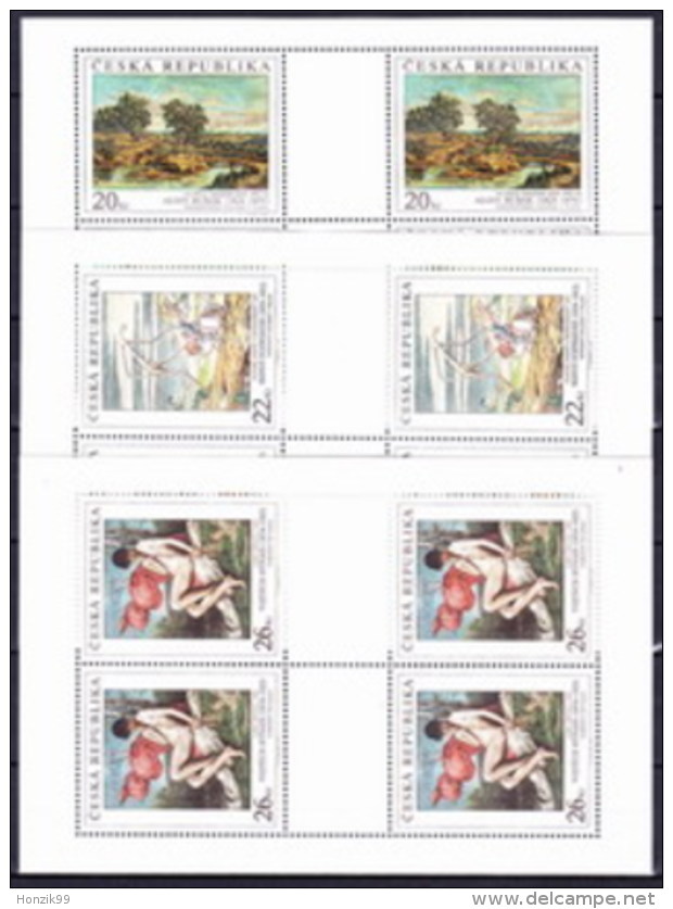 ** Tchéque République 2004 Mi Klb. 416-8, Les Feuilles, (MNH) - Blocs-feuillets