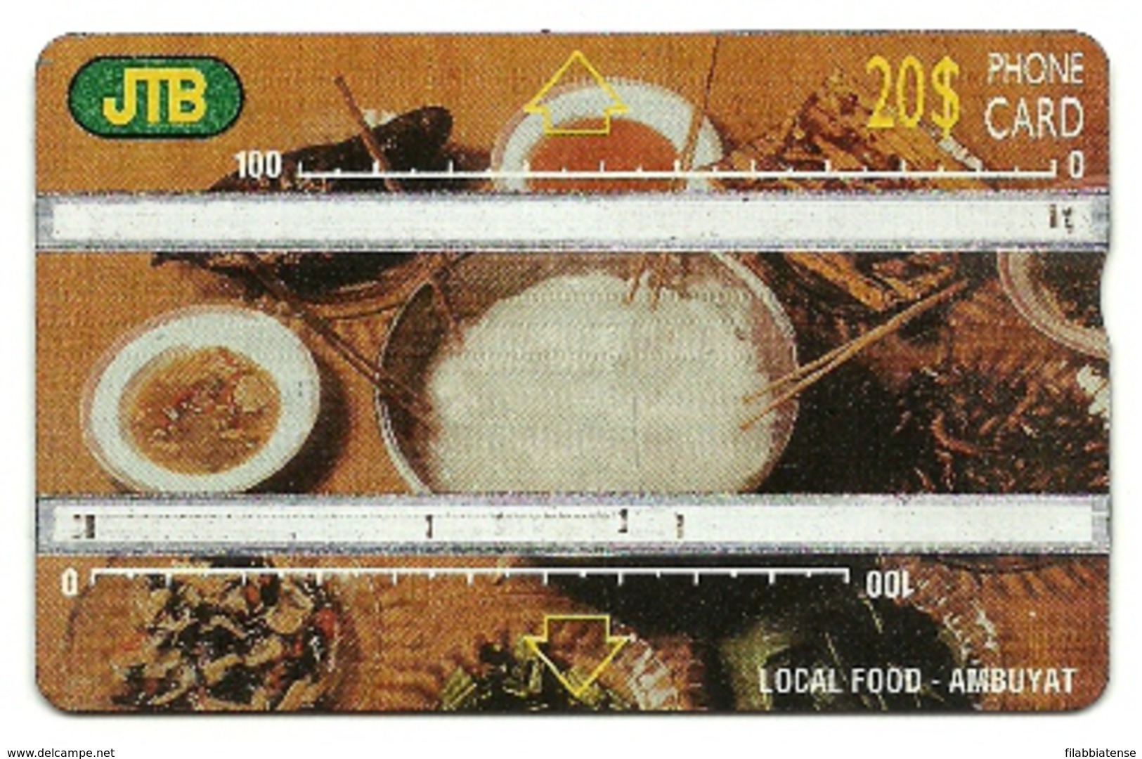 Brunei - Tessera Telefonica Da 20 Dollars T150 - JTB - Lebensmittel