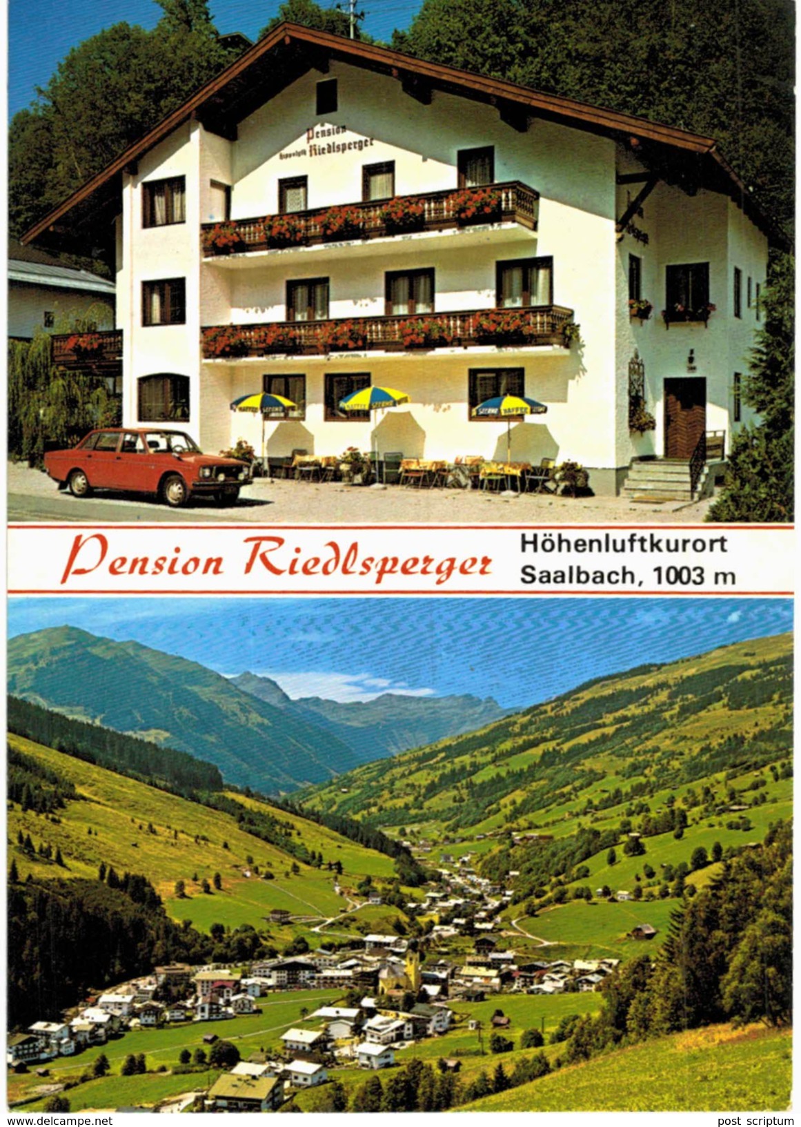 Autriche - Pension Riedlserger - Saalbach - Saalbach