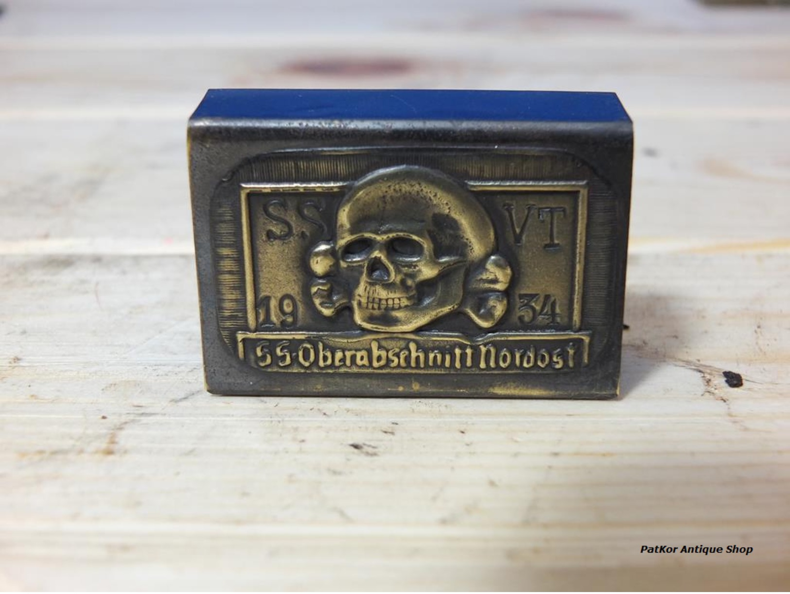 GERMAN WWII  MATCHBOX -trench Art - 1939-45