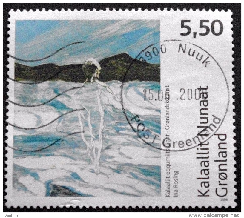 Greenland 2008   KUNST     MiNr.506  ( Lot   B 2300 ) - Usati