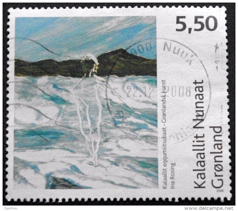 Greenland 2008   KUNST     MiNr.506  ( Lot   B 143 ) - Gebraucht