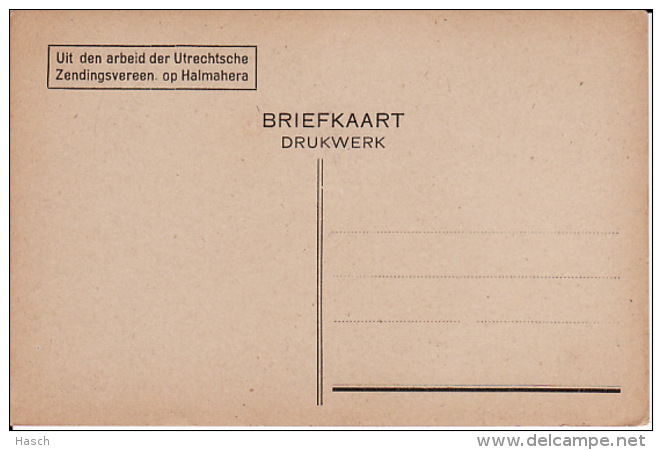 278832Zendingsschool Te Wari. Nr.4. Uit Den Arbeid Der Utrechtsche Zendingvereen, Op Halmahera (zie Hoeken) - Indonesia