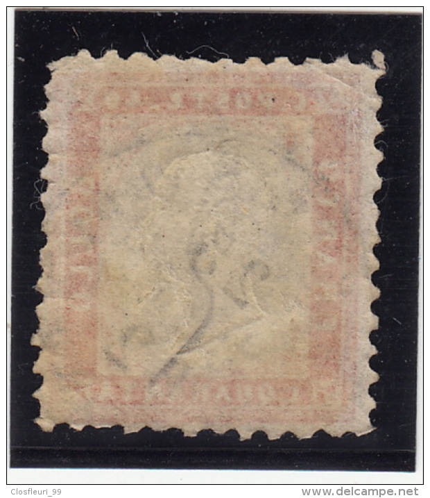 Italie N° 3, C. Quaranta, Franco Bollo , Oblitéré 23.12.1862 - Used