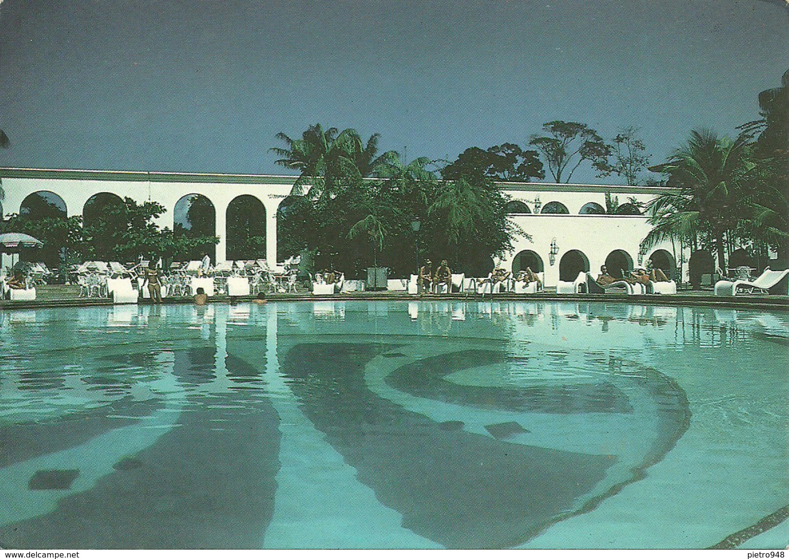 Manaus (Brasil, Brasile) Piscina Do Tropical Hotel Manaus, Tropical Hotel Manaus Swimming Pool - Manaus