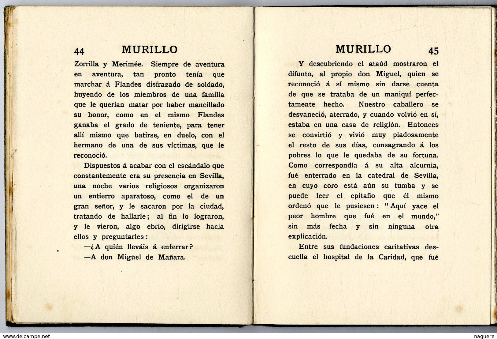 LOS GRANDES PINTORES   MURILLO  HISPANO AMERICA  N° 9  80 PAGES BELLES ILLUSTRATIONS PRESENTES - Geschiedenis & Kunst