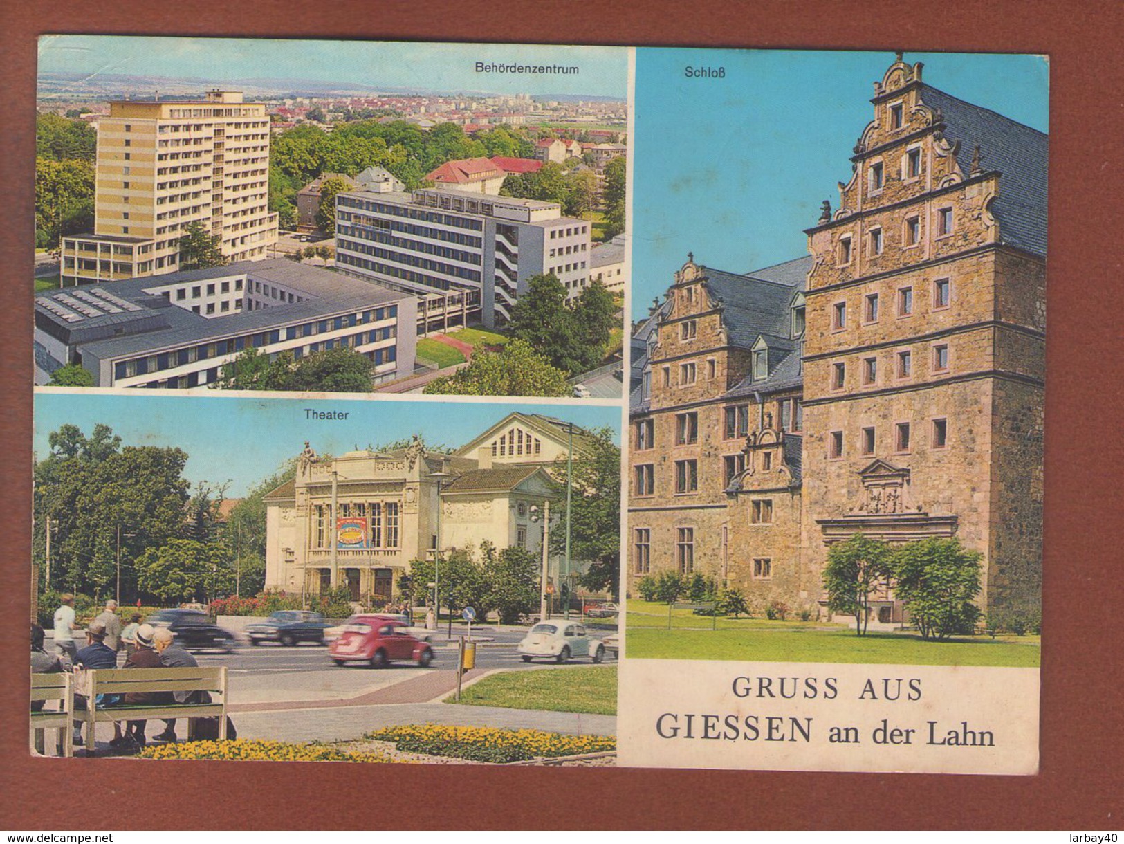 1 Cp ALLEMAGNE GIESSEN GRUSS AUS GIESSEN - Giessen