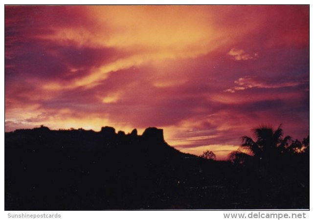 Micronesia Pohnpei Beautiful Sunset Scene - Mikronesien