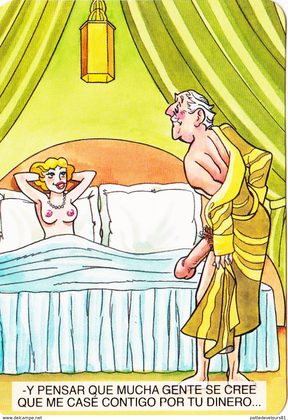 Mini Calendrier 6,8 X 9,8 Pin-up Sexy Grivoise Sexe D'Homme énorme Humour Année 2006 - Petit Format : 2001-...