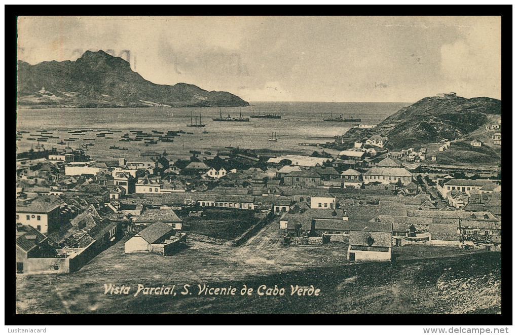 SÃO VICENTE - Vista Parcial   Carte Postale - Cap Vert