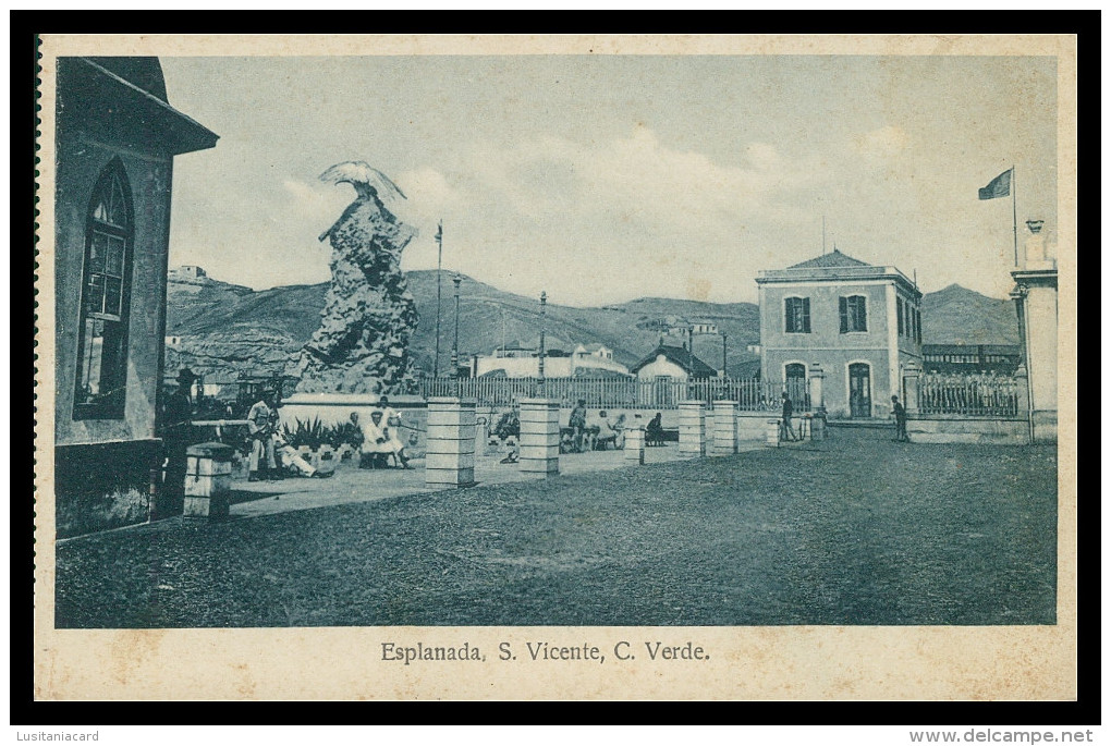 SÃO VICENTE - Esplanada  -  Carte Postale - Cap Verde