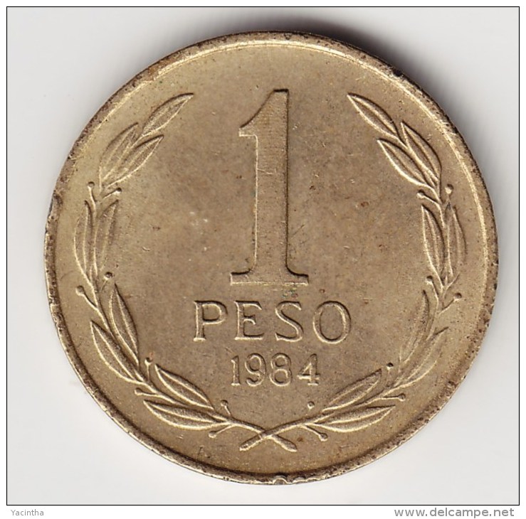 @Y@    Chili  1 Pesos  1984    (3499) - Chile