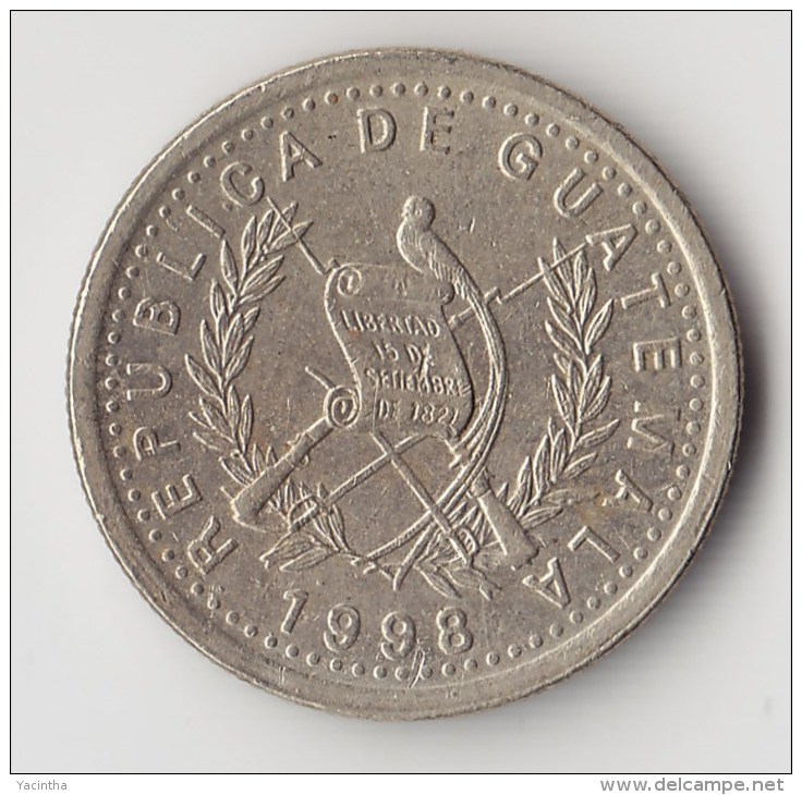 @Y@    Guatemala  5 Centavos  1998    (3497) - Guatemala