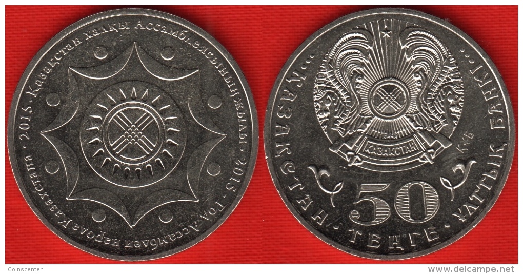 Kazakhstan 50 Tenge 2015 "Assembly" UNC - Kazajstán