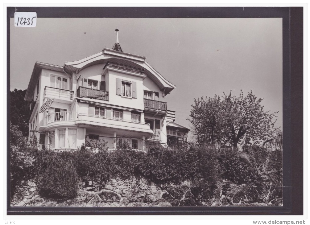 FORMAT 10x15 Cm - DISTRICT DE VEVEY - CHARDONNE - PENSION DES LILAS - CARTE NEUVE NON ECRITE - TB - Chardonne