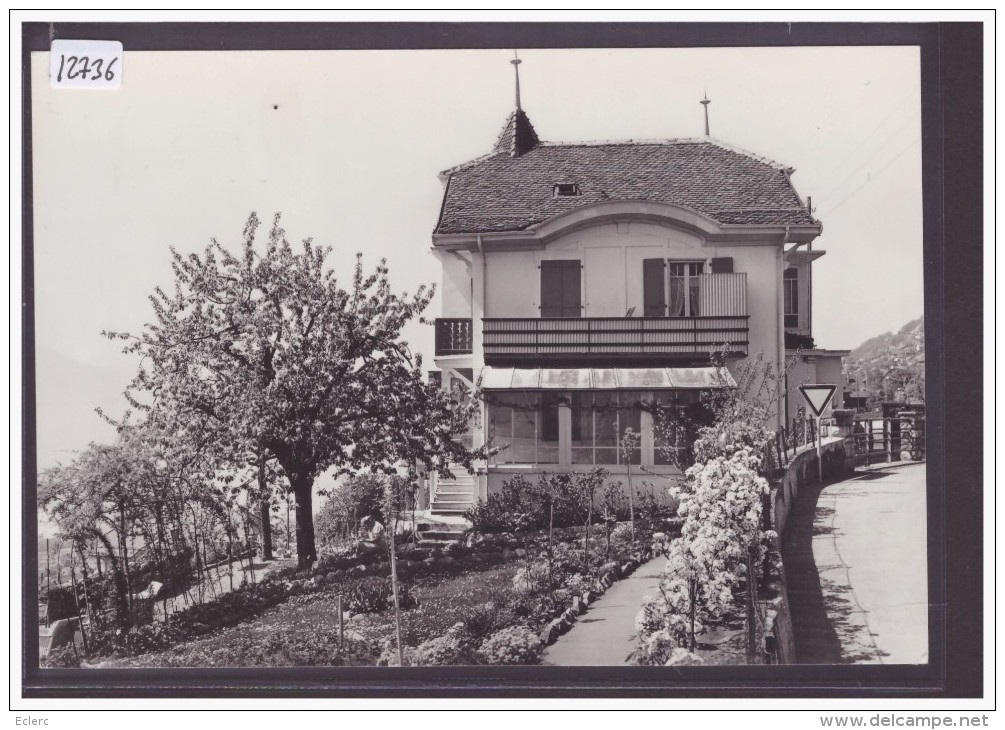 FORMAT 10x15 Cm - DISTRICT DE VEVEY - CHARDONNE - PENSION DES LILAS - CARTE NEUVE NON ECRITE - TB - Chardonne