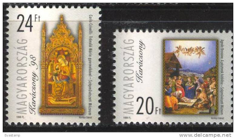 HUNGARY - 1998. Christmas MNH!! Mi 4519-4520. - Ongebruikt